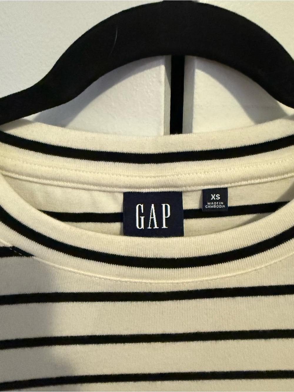 Gap Modern Rib Ruched Mini Dress. Size X-Small - Picture 2 of 5